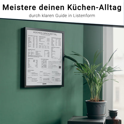 3er-Set "Haushalt": Küchenspickzettel + Saisonkalender + Wasch-Guide